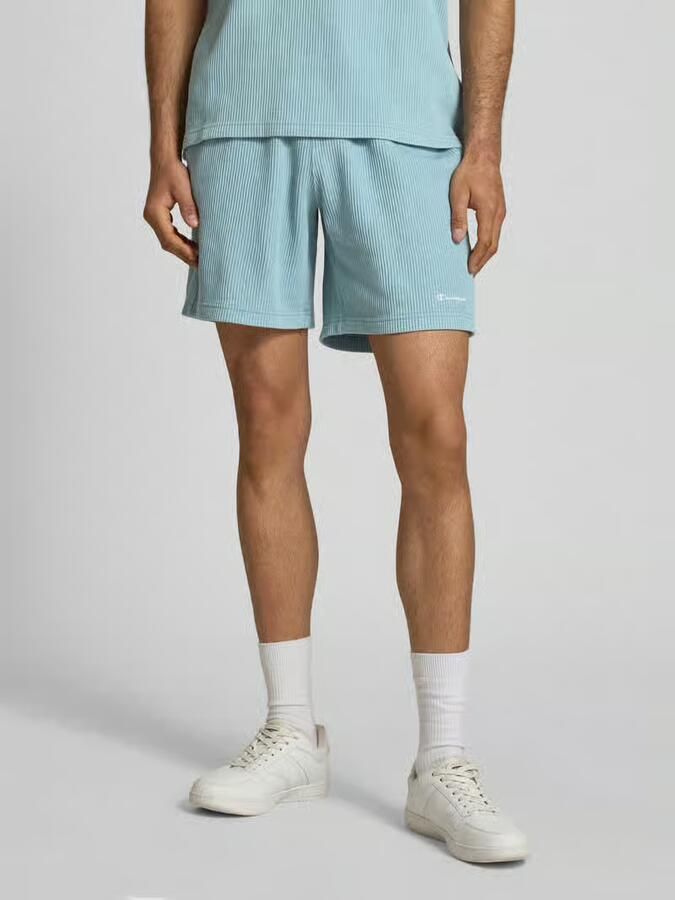 Champion Korte broek met structuurpatroon en elastische band - Foto 3