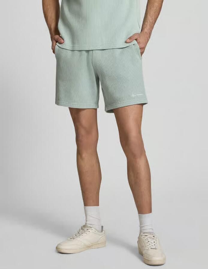 Champion Korte broek met structuurpatroon en elastische band - Foto 4