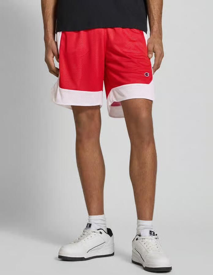 Champion Loose fit korte broek met logobadge - Foto 2