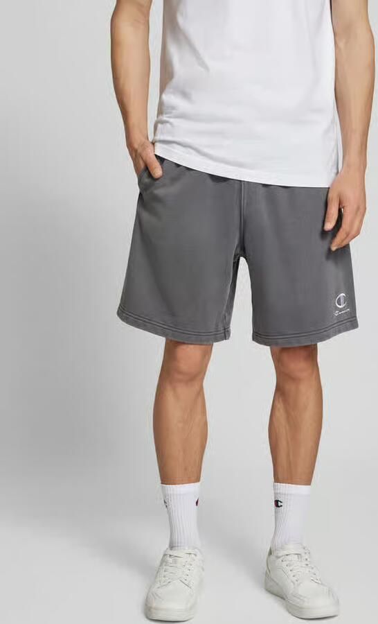 Champion Regular fit bermuda met labelstitching - Foto 2