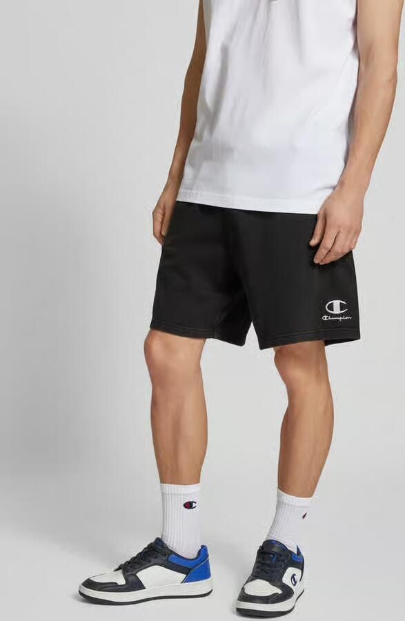 Champion Regular fit bermuda met labelstitching - Foto 4