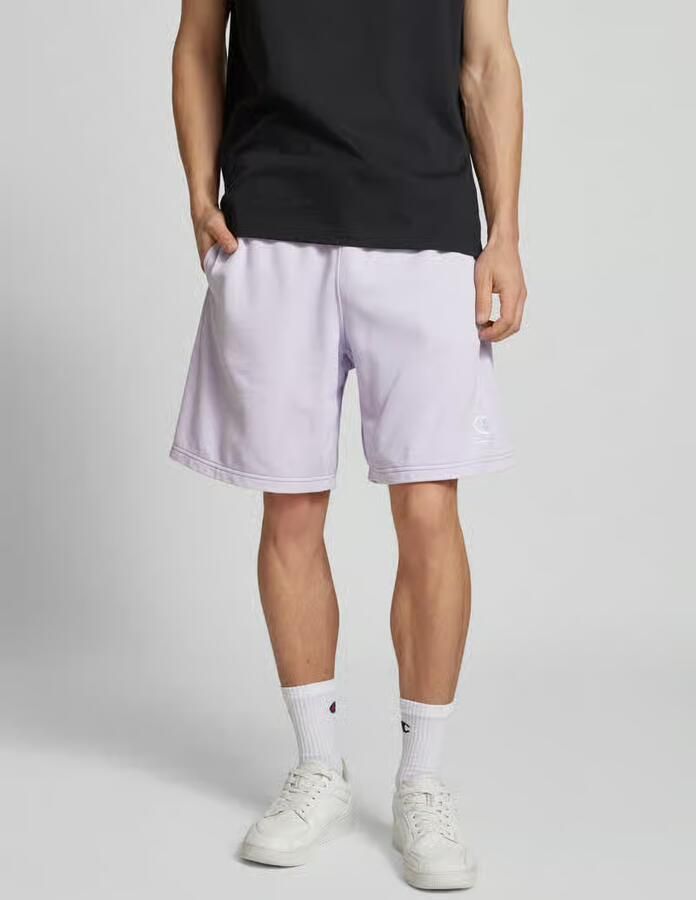 Champion Regular fit bermuda met labelstitching - Foto 2