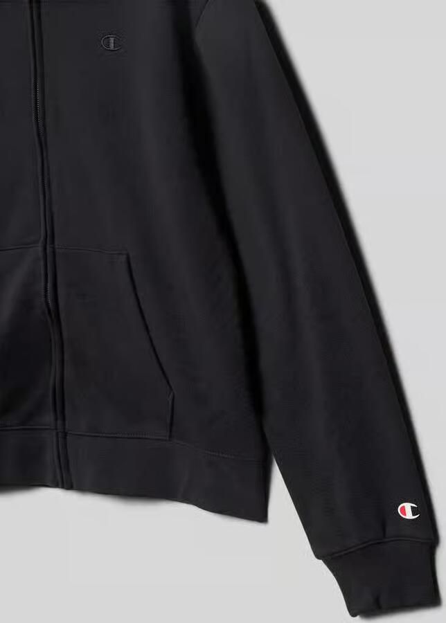 Champion Regular fit Sweatjack met Logodetail
