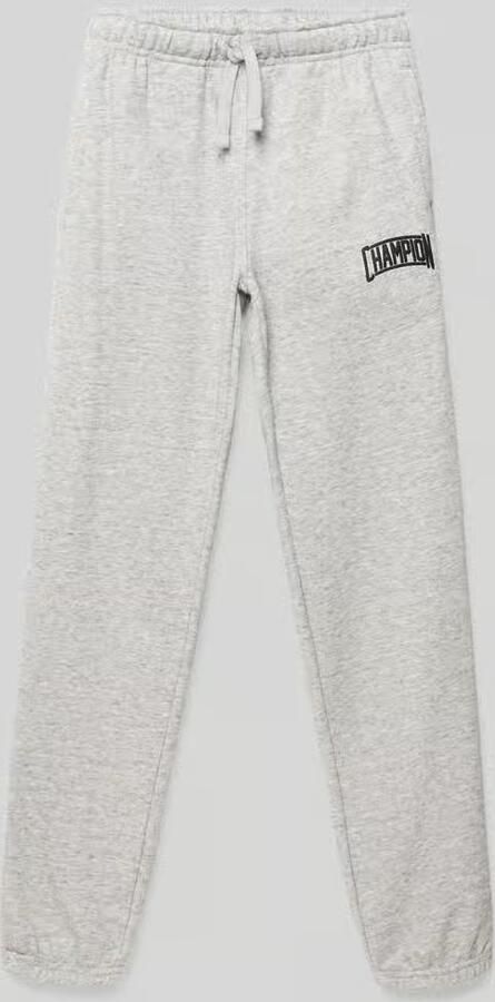 Champion regular fit sweatpants van katoenmix met labeldetail - Foto 2