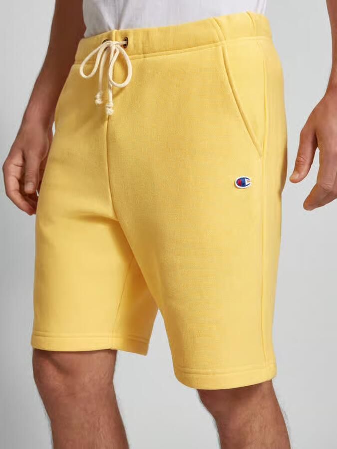 Champion Regular fit sweatshorts met labelbadge