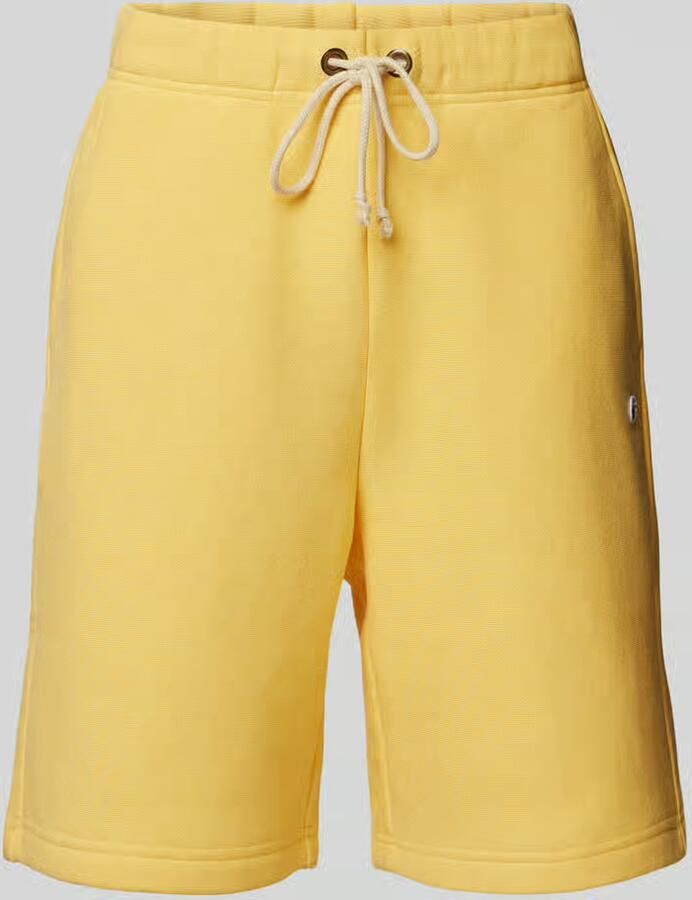 Champion Regular fit sweatshorts met labelbadge - Foto 2