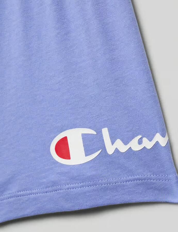 Champion Regular fit sweatshorts met labelprint