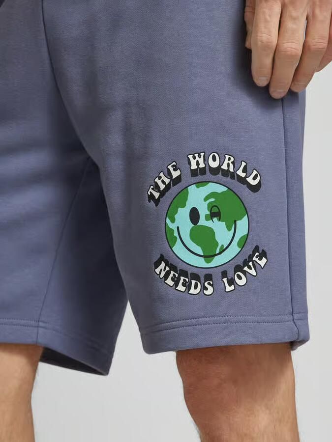 Champion Regular fit sweatshorts met motiefprint