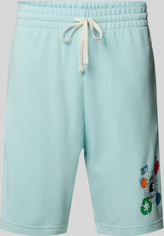 Champion Regular fit sweatshorts met motiefprint - Foto 2