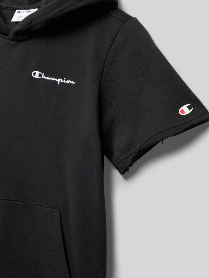 Champion regular fit T-shirt met capuchon