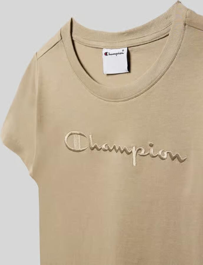 Champion regular fit T-shirt met gestikt logo