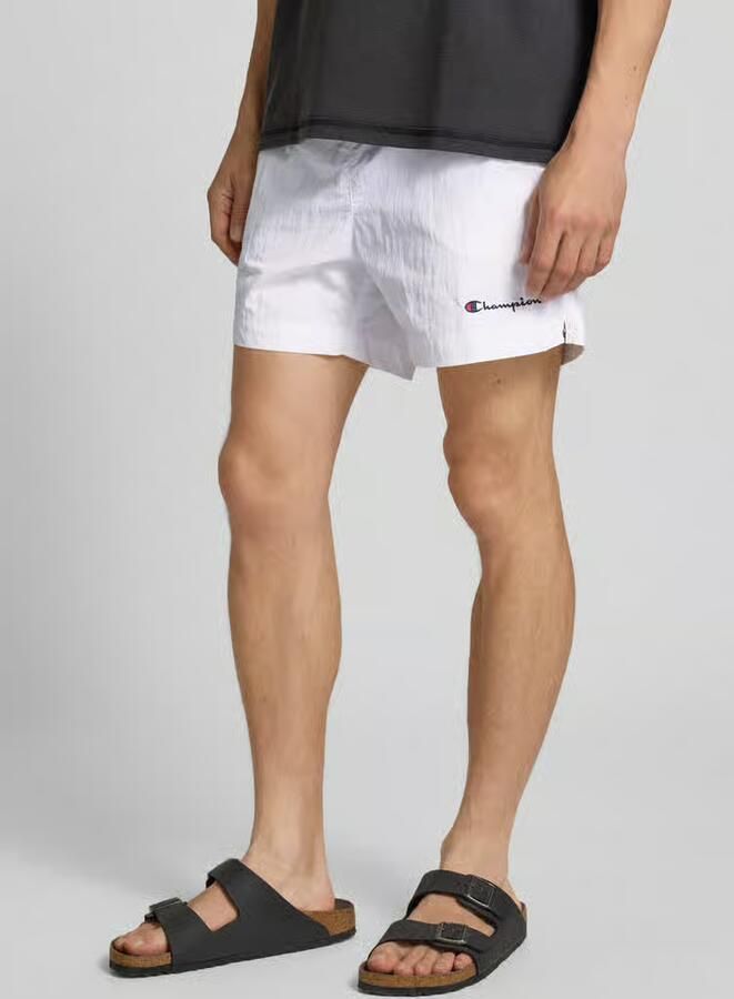 Champion Regular fit zwembroek met labelstitching - Foto 2