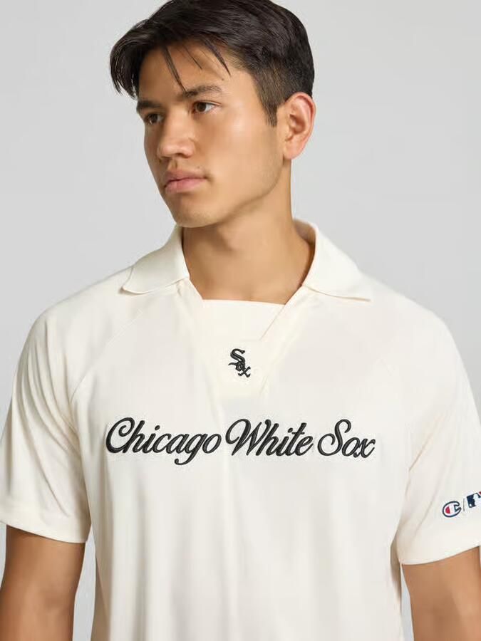 Champion relaxed fit poloshirt met gestikt logo - Foto 2