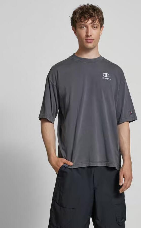 Champion Relaxed fit T-shirt met labelstitching - Foto 2