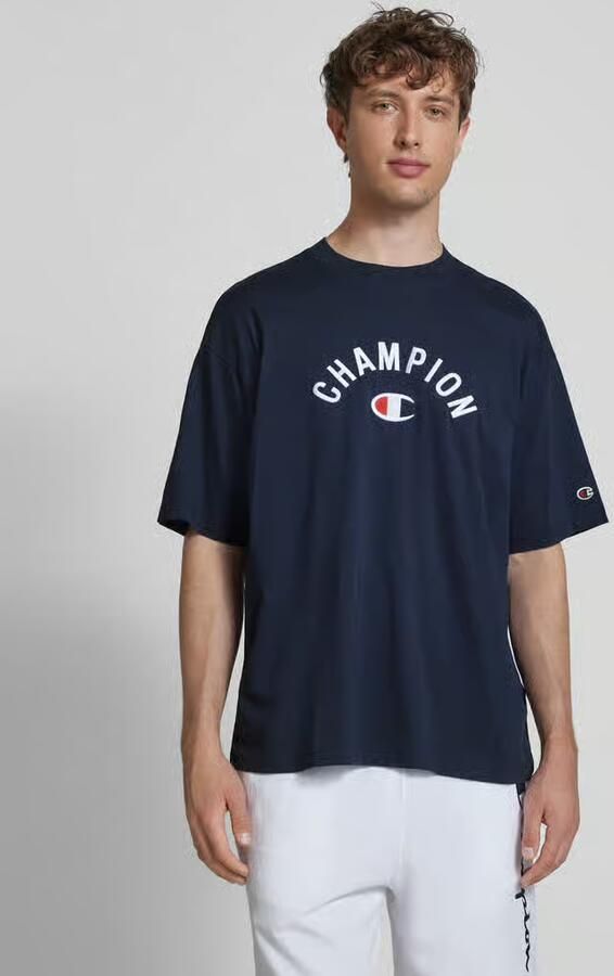 Champion Relaxed fit T-shirt met labelstitching - Foto 2