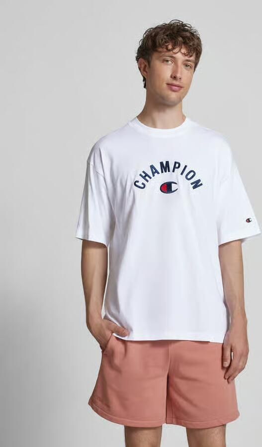 Champion Relaxed fit T-shirt met labelstitching - Foto 2