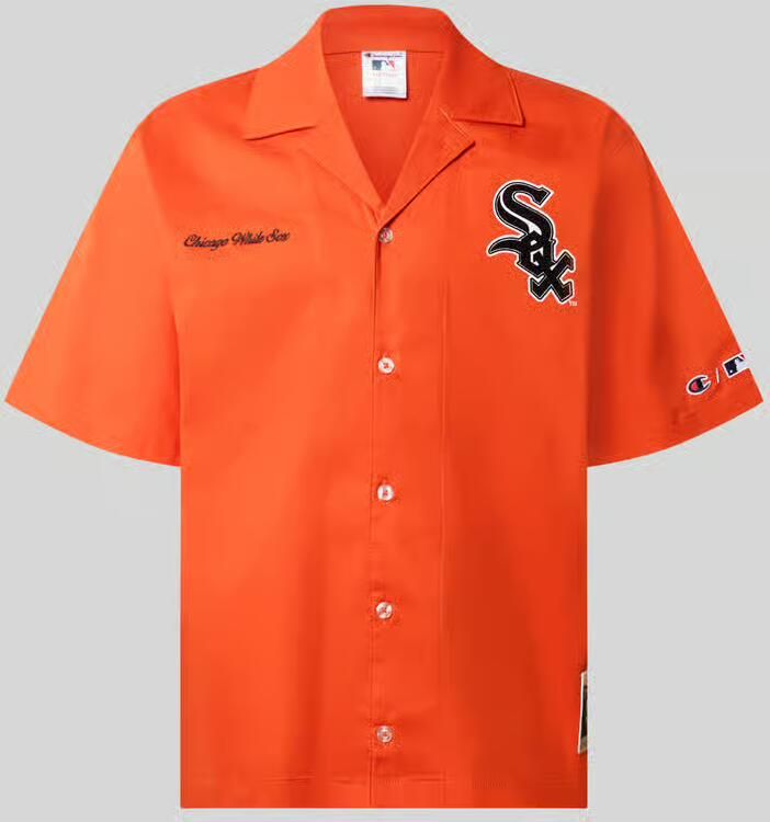Champion "relaxed fit" vrijetijdsoverhemd van katoenmix - Foto 3
