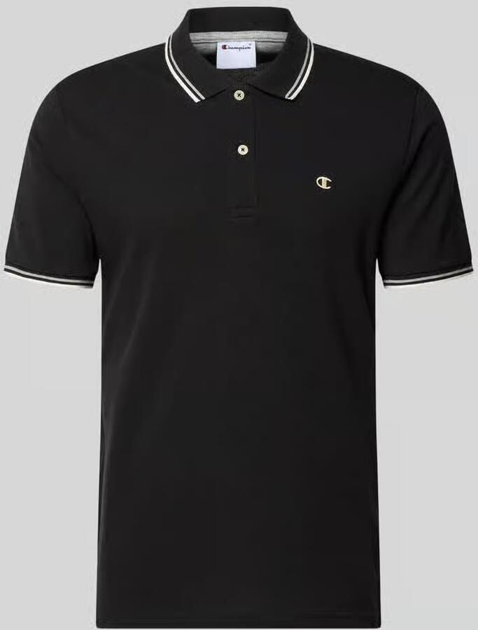 Champion Regular fit poloshirt met logostitching - Foto 2
