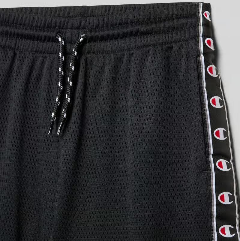 Champion straight fit short van mesh met logodetail