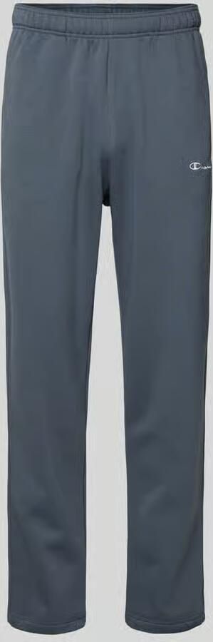Champion Straight fit sweatpants met labelstitching