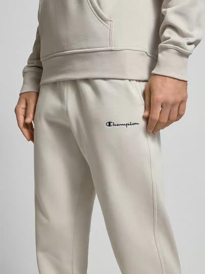 Champion Straight fit sweatpants met labelstitching - Foto 2