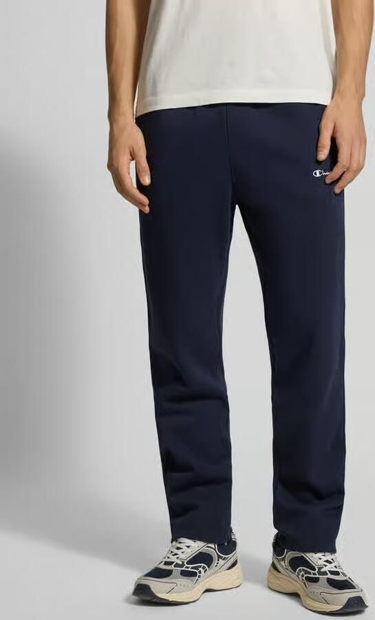 Champion Straight fit sweatpants met logostitching model 'Icons' - Foto 2