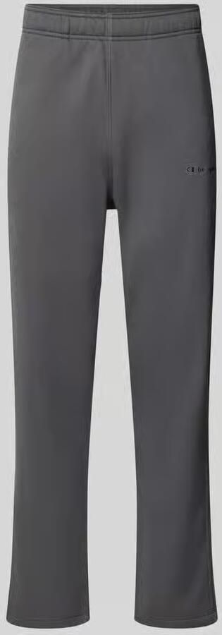 Champion straight fit sweatpants van katoenmix model 'ICONS'