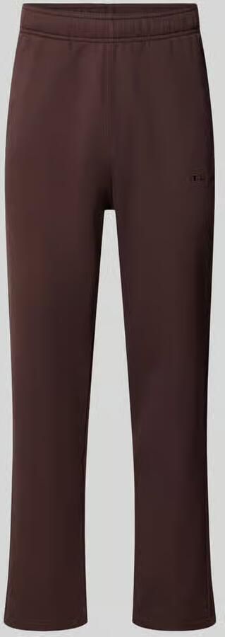 Champion straight fit sweatpants van katoenmix model 'ICONS'
