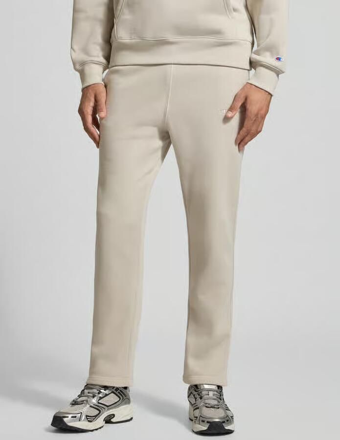 Champion straight fit sweatpants van katoenmix model 'ICONS' - Foto 3