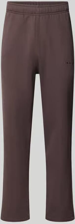 Champion straight fit sweatpants van katoenmix model 'ICONS'