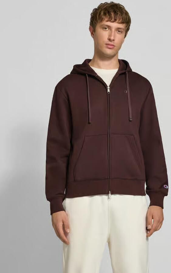 Champion Sweatjack met labelstiksel en kangoeroezak - Foto 3