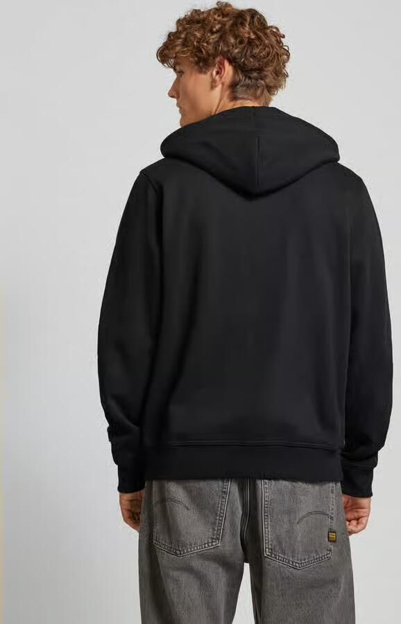 Champion Zwarte capuchontrui met volledige rits Black Heren