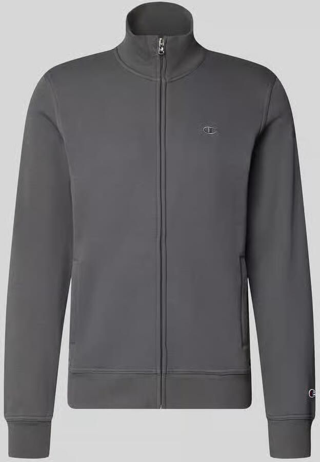 Champion Sweatjack met opstaande kraag en ritssluiting