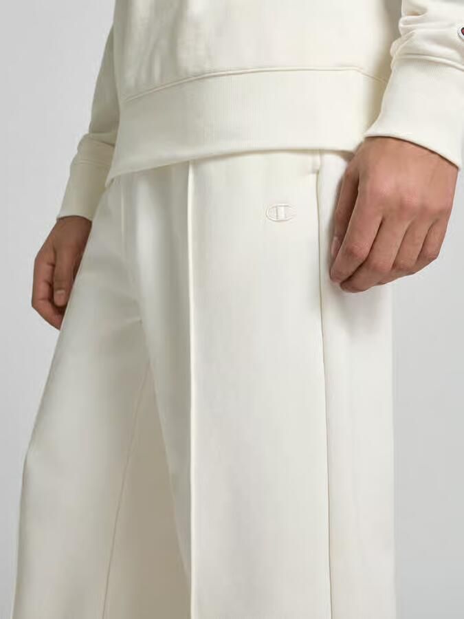Champion Sweatpants met lengtenaden en labelstitching