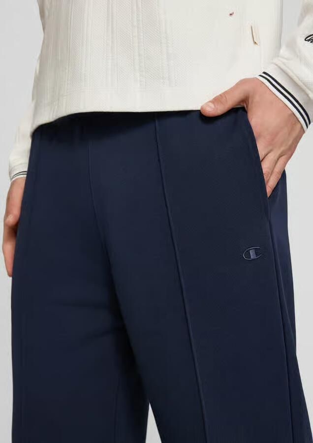 Champion Sweatpants met lengtenaden en labelstitching