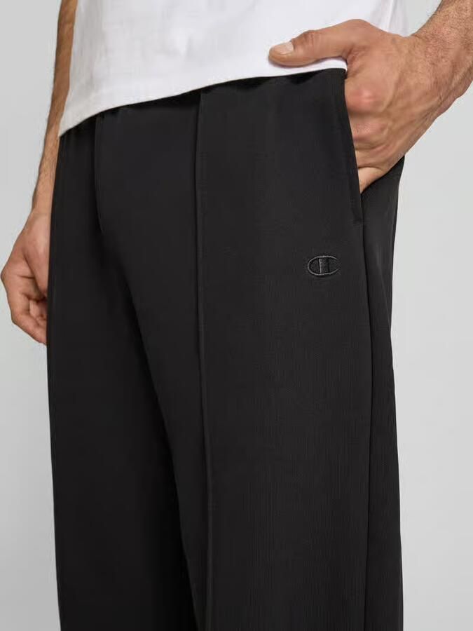 Champion Sweatpants met lengtenaden en labelstitching
