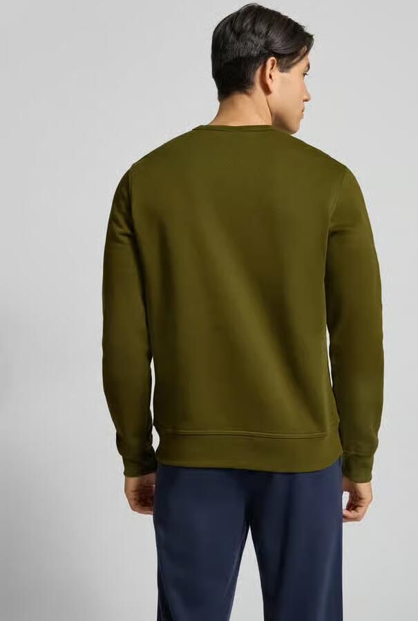 Champion Sweatshirt met labelstitching en ronde hals