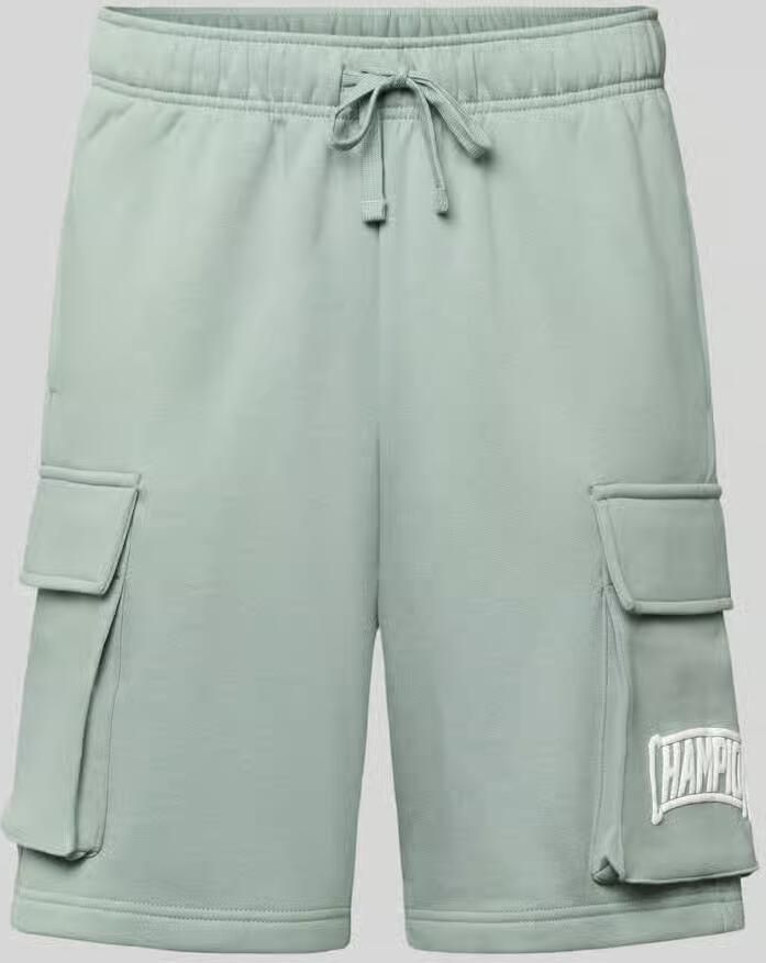 Champion Sweatshorts met Cargozakken en Logo - Foto 2