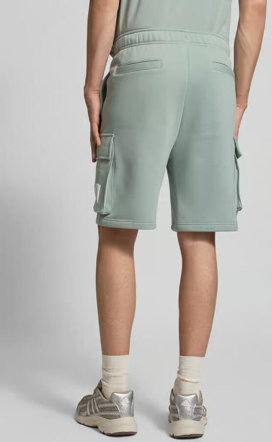 Champion Sweatshorts met Cargozakken en Logo
