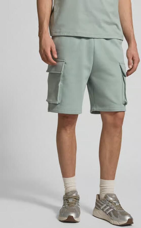 Champion Sweatshorts met Cargozakken en Logo - Foto 4