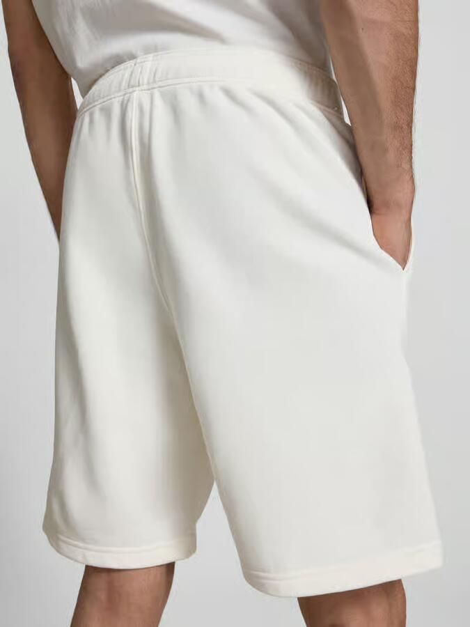 Champion Sweatshorts met elastische band en labelstitching