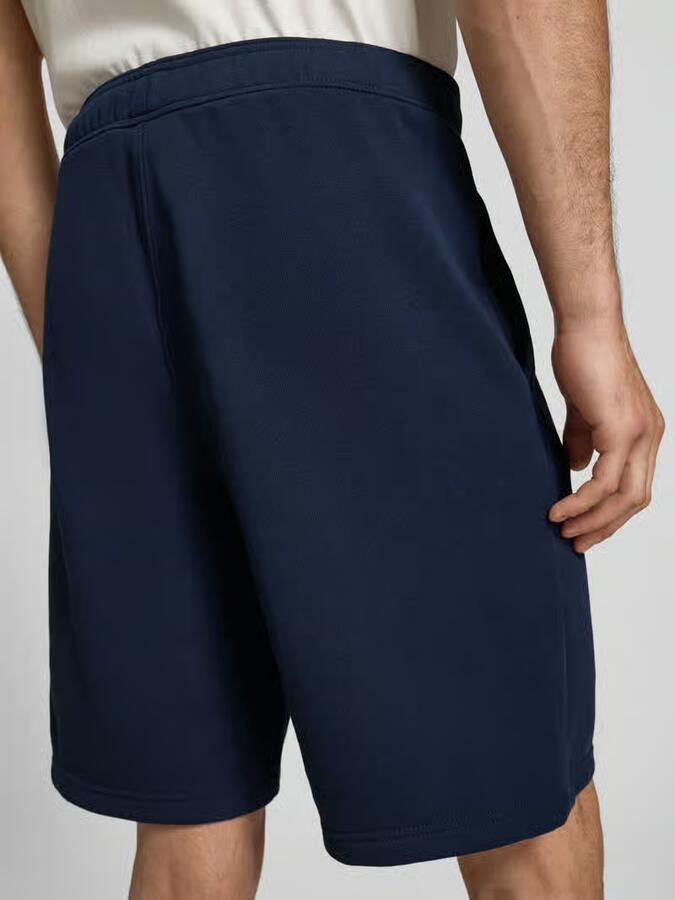 Champion Sweatshorts met elastische band en labelstitching