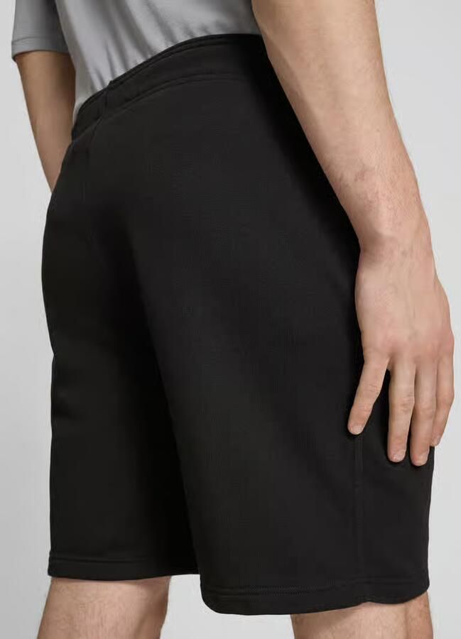 Champion Sweatshorts met elastische band en labelstitching