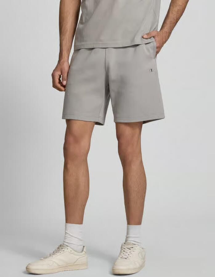 Champion Sweatshorts met labelstitching met elastische band - Foto 3