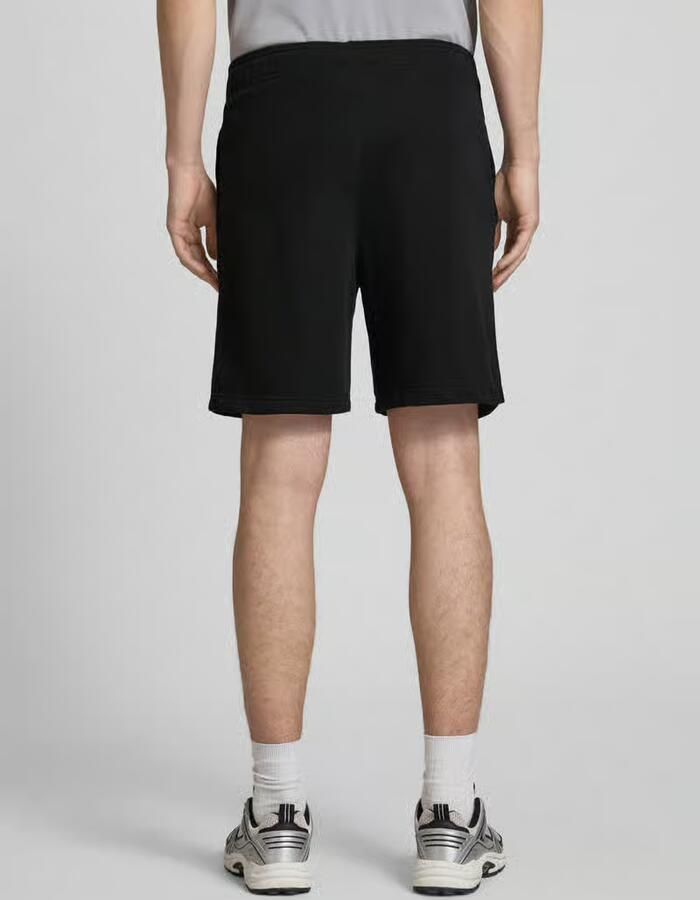 Champion Sweatshorts met elastische band en labelstitching