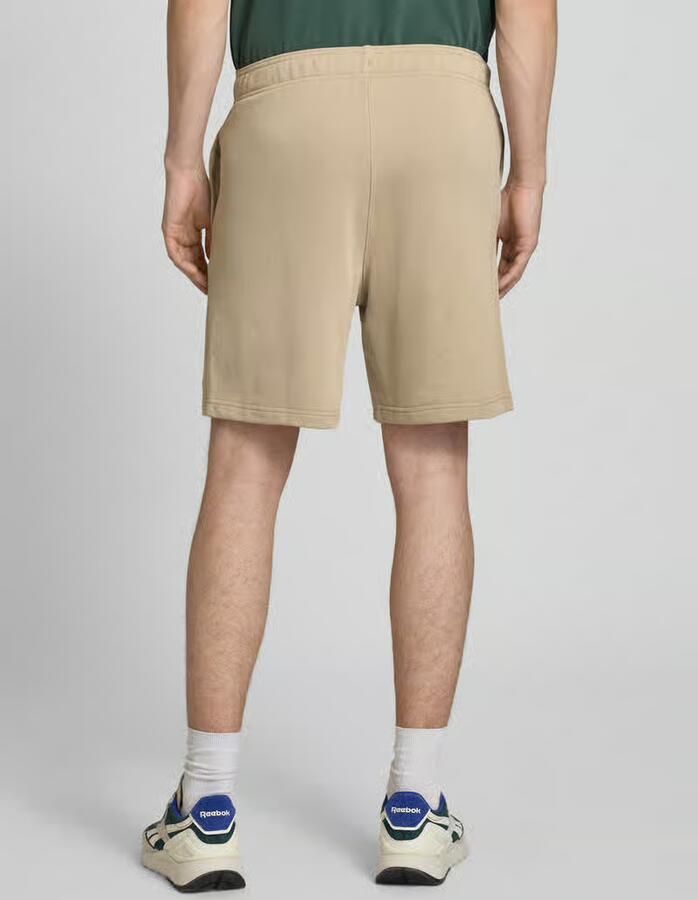 Champion Sweatshorts met elastische band en labelstitching