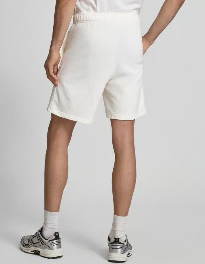 Champion Sweatshorts met elastische band en labelstitching