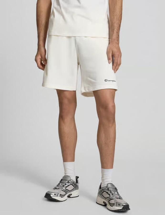 Champion Sweatshorts met elastische band en labelstitching - Foto 2