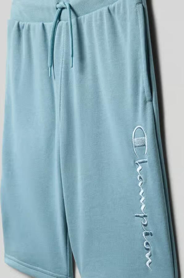 Champion Sweatshorts met labelstitching en elastische band