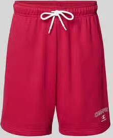 Champion Sweatshorts met logo en elastische band